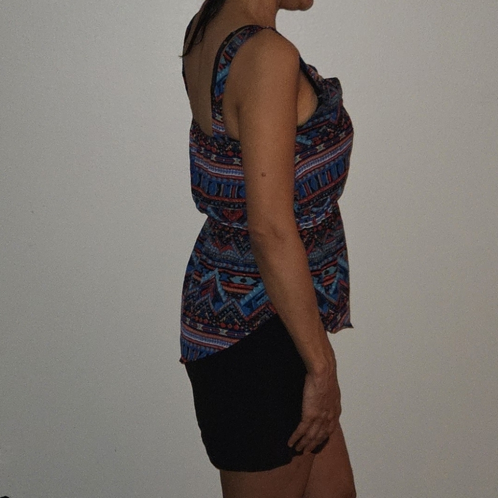 Boho Patterned Tank Top - image 4